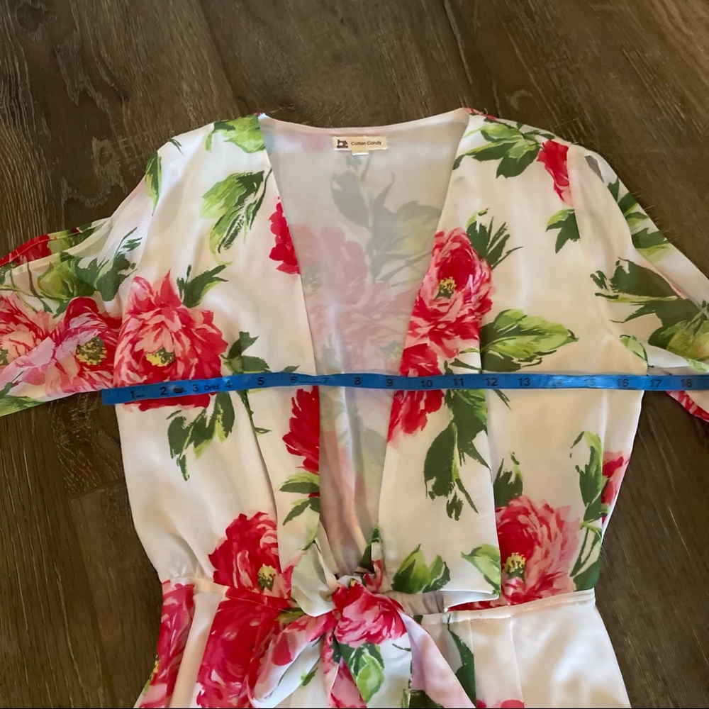 Cotton Candy Long Sleeve Floral Dress Size Small - Picture 15 of 15